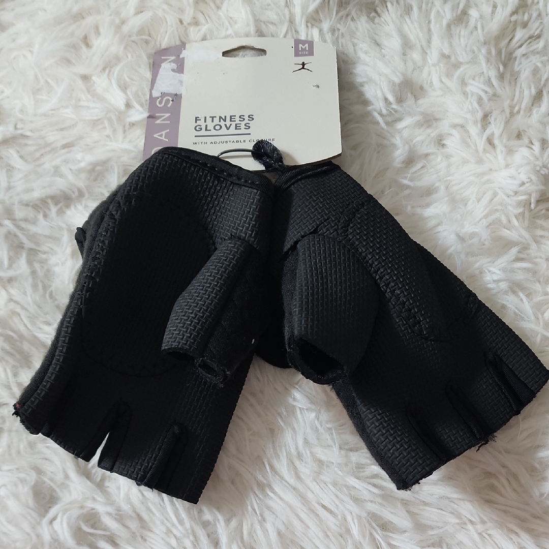 Danskin Black Fitness Gloves Brand New
